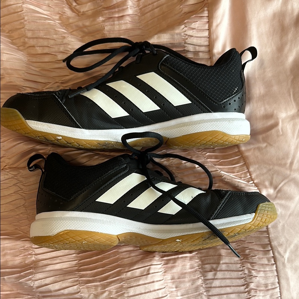 Adidas Women’s Black and White Sneakers
